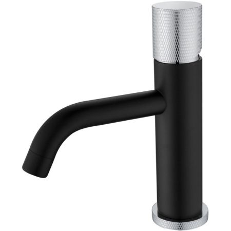 Смеситель STICK для умыв. низ. BLACK TOUCH CHROME_Комплект, артикул 121-BCR.2