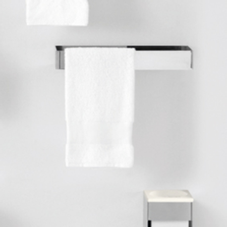 Agape 369 Двойной полотенцедержатель, 36см, цвет: глянец, артикул A369207A