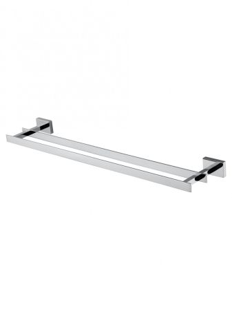 Полотенцедержатель двойной WONZON & WOGHAND FLAT, Хром (WW-9711-60CM), артикул WW-9711-60CM