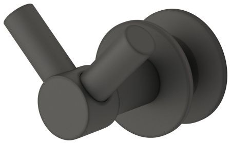 Крючок, Сунержа, ВИКТОРИЯ, двойной, ширина, мм-50, глубина, мм-50, высота, мм-50, тип установки-между перемычками полотенцесушителя, для водяных и электрических моделей, материал-нержавеющая сталь, крепления в комплекте, цвет-графит, артикул 012-2010-0002