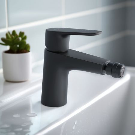 Смеситель для биде AQUATEK, матовый черный AQ1118MB БЕТТА, артикул AQ1118MB