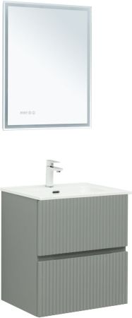 Тумба под раковину Aquanet Джейн 60 мисти грин, артикул 00313316