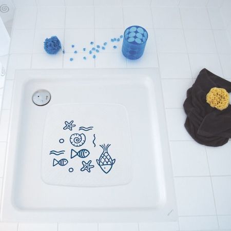 Коврик для душа Ridder Neptun 54x54 Голубой, артикул 64213