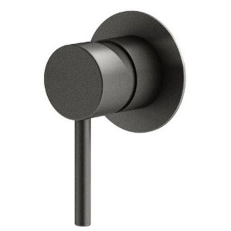 Plumberia Selection IXO Внешняя часть встраиваемого смесителя на 1 вых., накладка диам.70мм, графит, артикул XO1111GR