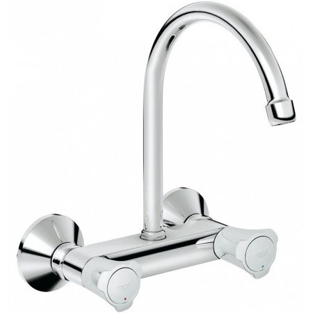 Смеситель для кухни GROHE Costa L, настенный с высоким изливом, хром (31191001)
