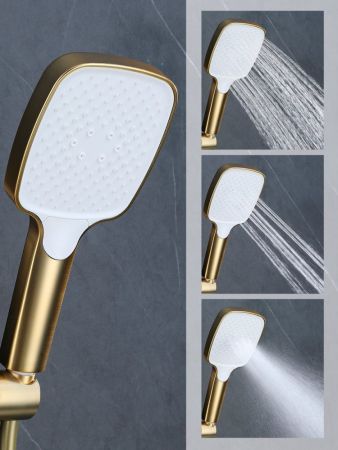 Душевая система Prohanss P60.24.03, сатин золотой, артикул P60.24.03