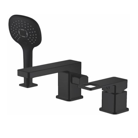 Смеситель для ванны Haiba HB80615-7, черный, артикул HB80615-7