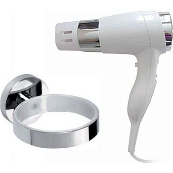 HOTEL Фен  с держателем, белый