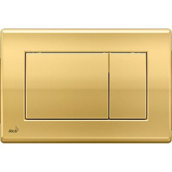 Клавиша смыва Alcaplast Basic M275 Золото