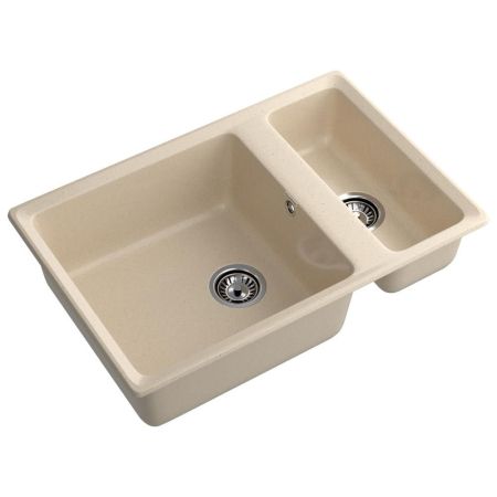 Кухонная мойка GranFest LEVEL 760K, кашемир, артикул LV-760K кашемир