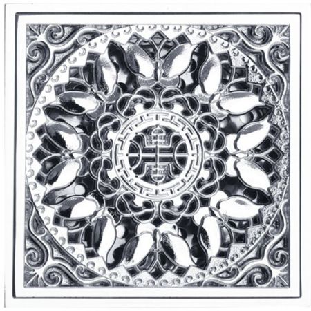 Трап для душа Veragio Canyon VR.CAN-2045.CR с решеткой Хром, артикул VR.CAN-2045.CR