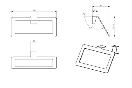 Кольцо для полотенец WONZON & WOGHAND ECLIPSE, Хром (WW-V2201-CR) Кольцо для полотенец WONZON & WOGHAND ECLIPSE, Хром (WW-V2201-CR)