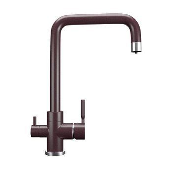 Смеситель для кухни Ulgran U-019-345, шоколад