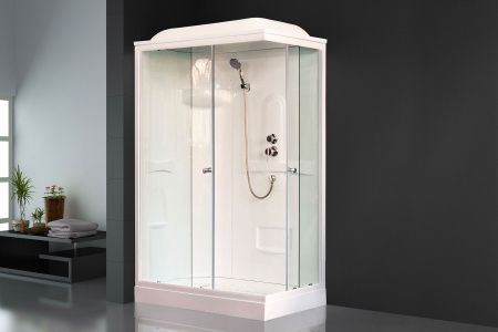 Душевая кабина Royal Bath RB 8120HP1-T (прозрачное) левая