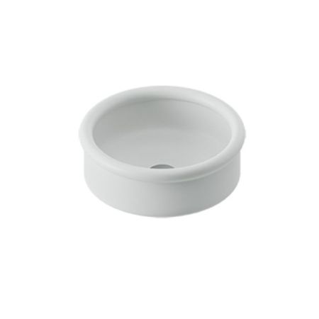 Artceram BRERA Раковина накладная Ø 43 h 15, без отв под смеситель, цвет белый глянцевый