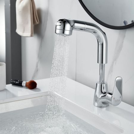 Смеситель для раковины многофункциональный Raffine F291, хром