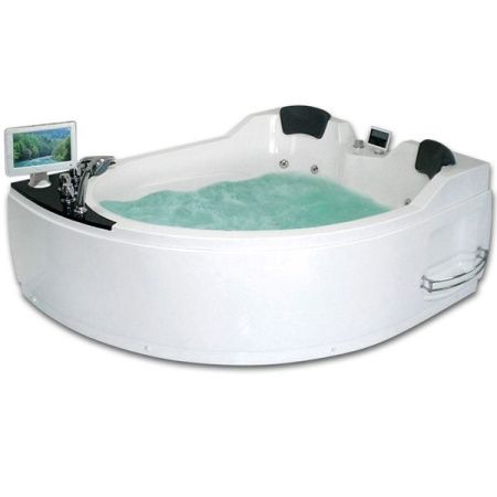 Акриловая ванна Gemy G9086 O L 170х133 L с гидромассажем
