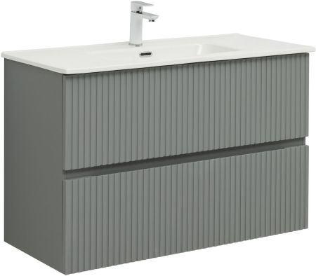 Тумба под раковину Aquanet Джейн 100 мисти грин, артикул 00313320