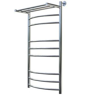 Полотенцесушитель водяной с полочкой (лесенка) Тругор Приоритет НК 3 П 100х50 см (без углов)
