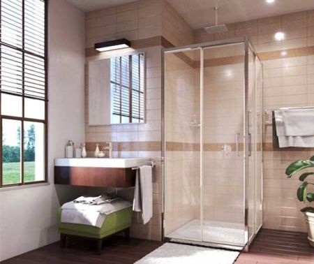 Душевой уголок WasserKRAFT Main 41S03 90x90x200 квадратный Хром, артикул 41S03-error