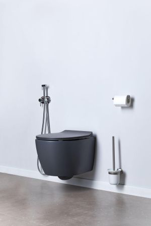 Чаша подвесного унитаза Allen Brau Fantasy 4.11004.AN антрацит, артикул 4.11004.AN