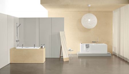 Смеситель для ванны с душем  JACOB DELAFON ALEO+ E72319-CP (хром, L-23,2), шт, артикул E72319-CP