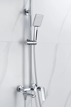 Душевая система Knotlor KN-62, хром, артикул KN-62