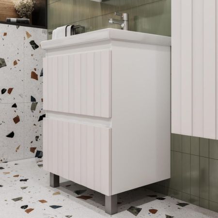 Тумба под раковину напольная VIGO Finlay tn.FIN.COM.60.2Y, 60 см, артикул tn.FIN.COM.60.2Y