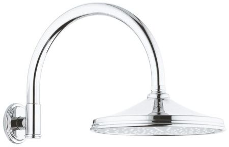 Верхний душ GROHE Rainshower Rustic, 1 режим, диаметр 210 мм, хром (28369000)