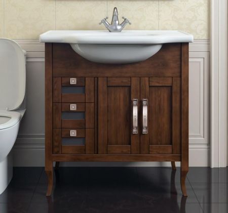 Зеркало Мираж 80 Opadiris Светлый орех, артикул 