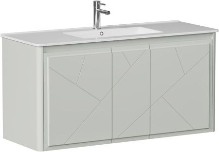 Тумба под раковину Allen Brau Paris 120 1.360004.PWM папирус матовый, артикул 1.360004.PWM