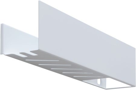 Полка Aquanet Магнум 50x12 белая матовая, с крючками, артикул 00302232