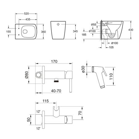 Комплект 2 в 1 Lavinia Boho Aveo 21042005, артикул 21042005