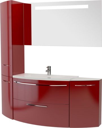 Тумба для ванной без раковины Тока 3 R белая, артикул 167493