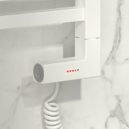 Модуль электрический многофункциональный "МЭМ CUBE правый" (Матовый БЕЛЫЙ), артикул 30-1517-4007