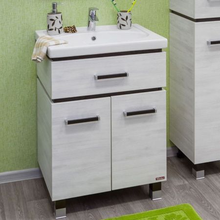 Тумба для раковины Sanflor Техас 60 Н0000001077 Северное дерево, артикул Н0000001077