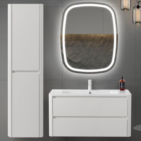 RELAX Шкаф подвесной с двумя распашными дверцами с доводчиками, с двумя полками, универсальный, Дуб карамельный, 400x300x1500, RELAX-1500-2A-SO-RC-P, артикул RELAX-1500-2A-SO-RC-P