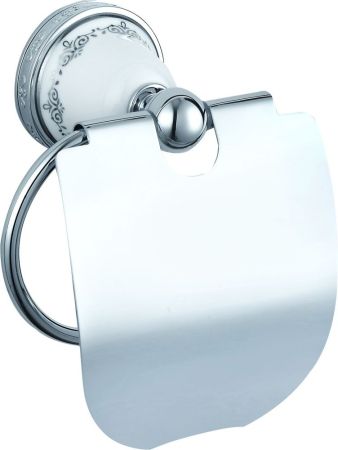 Sanibano Kleo, бумагодержатель с крышкой, цвет хром, артикул H9750/06CR