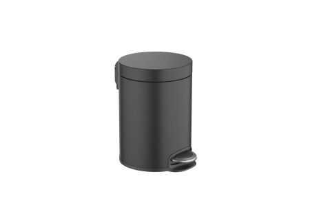 Корзина для мусора с педалью, 5л AQUATEK, матовый черный AQ4991MB Корзина для мусора с педалью, 5л AQUATEK, матовый черный AQ4991MB