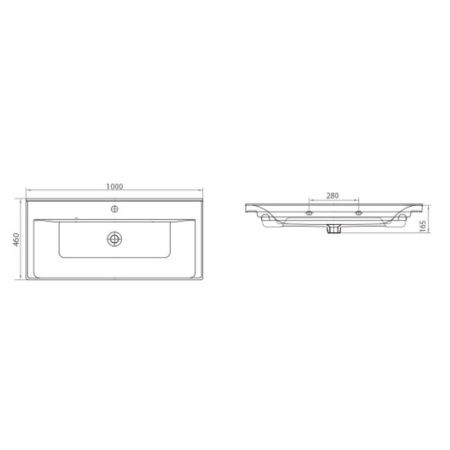 Тумба с раковиной SanVit Степ 90 kstep90 с фактурой под дерево подвесная Черное дерево Тумба с раковиной SanVit Степ 90 kstep90 с фактурой под дерево подвесная Черное дерево