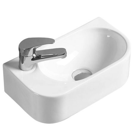 Раковина SantiLine 40 SL-2014R Белая, артикул SL-2014R