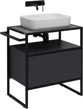 Тумба под раковину Allen Brau Priority 70 1.31001.AM антрацит матовый, артикул 1.31001.AM