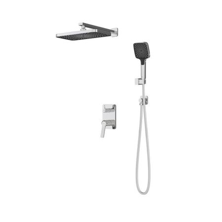 Встраиваемая система с тропическим и ручным душем, глянцевый хром, Parker, IDDIS, PARSB02i67, артикул PARSB02i67