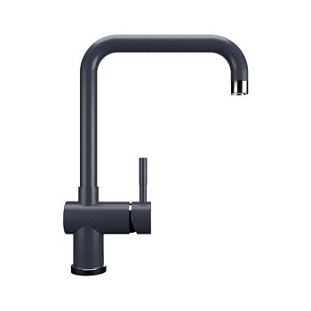 Смеситель для кухни Ulgran U-023-343, антрацит