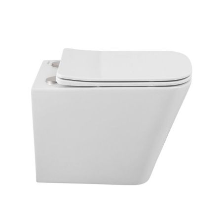 Унитаз подвесной безободковый со смывом TORNADO BelBagno ARDENTE-TOR, артикул BB520CH-TOR