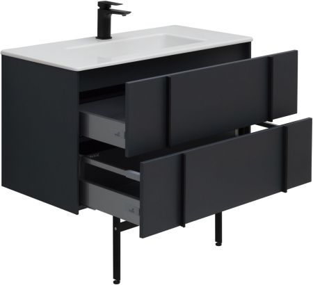 Тумба под раковину Allen Brau Reality 90 1.32006.AM антрацит матовый, артикул 1.32006.AM
