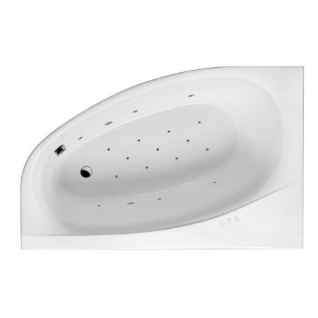 Ванна EXCELLENT Kameleon 170x110 (левая) "RELAX" (хром), артикул WAEX.KML17.RELAX.CR