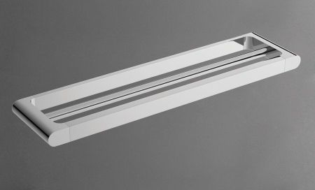 Полотенцедержатель двойной подвесной ART&MAX PLATINO AM-3948AL, артикул AM-3948AL