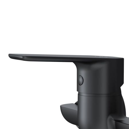 F90A90122 Gem, смеситель д/ванны/душа, излив 325 мм, душевой набор, черн, шт