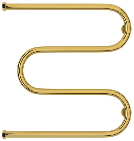 Полотенцесушитель водяной "М-обр.+" 600х600 Н. Г. 1" (Золото), артикул 03-4007-6060